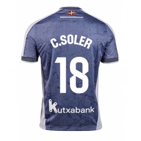Herren Fußballbekleidung Real Sociedad Carlos Soler #18 Auswärtstrikot 2025-26 Kurzarm